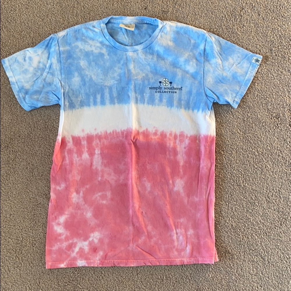 Tie Dye Simple Southern Shirt